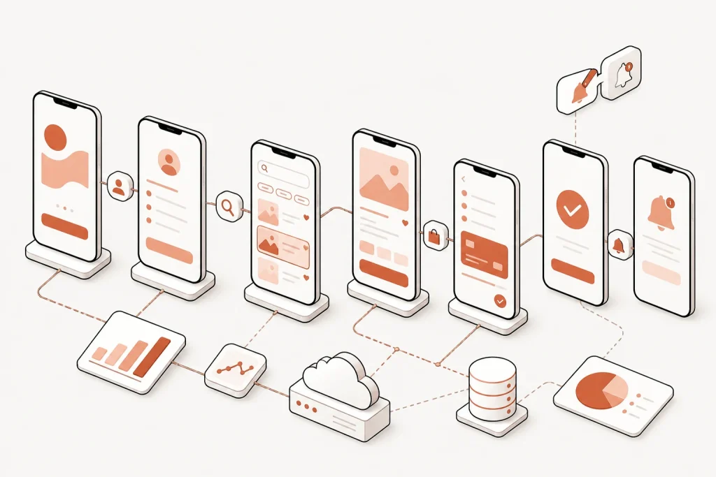 Ilustracja sekcji: Aplikacje mobilne